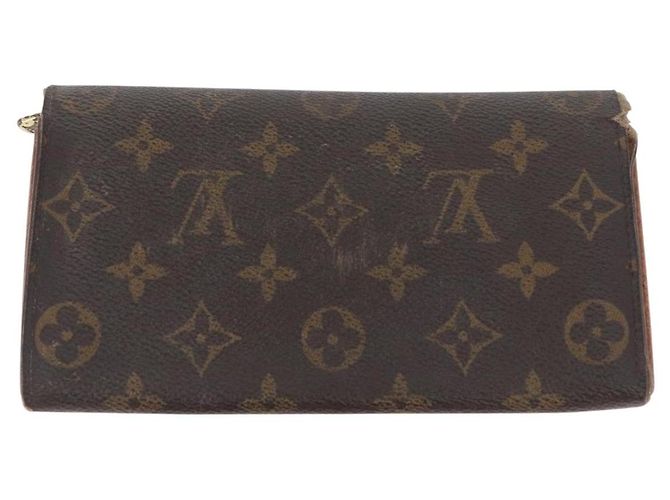 Portafoglio Monogram LOUIS VUITTON 2 Set LV Auth BA11389 Monogramma - vista 3