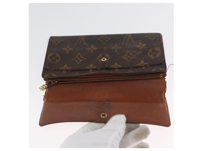 Portafoglio Monogram LOUIS VUITTON 2 Set LV Auth BA11389 Monogramma - vista 9
