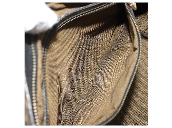 FENDI Zucca Canvas Handtasche Braun Schwarz Auth mr2221 - Ansicht 21