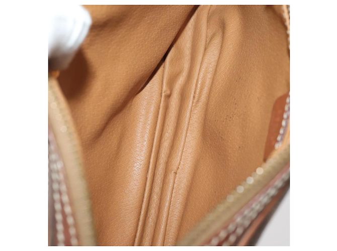 Céline Clutch in tela Macadam CELINE in pelle PVC 5 pezzi marrone oro Auth mr2262 D'oro - vista 11