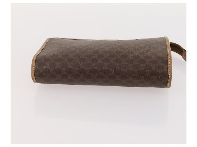 Céline Clutch in tela Macadam CELINE in pelle PVC 5 pezzi marrone oro Auth mr2262 D'oro - vista 26