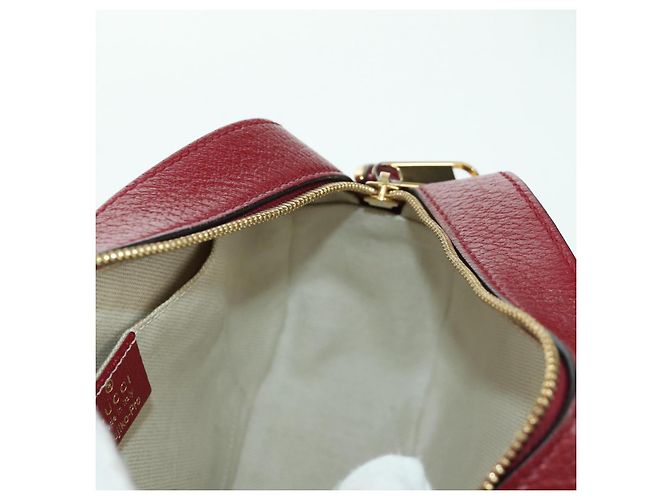 Borsa di collaborazione GUCCI Micro GG Supreme Doraemon in PVC 574886 Auth YKZ711SAM Beige D'oro - vista 22