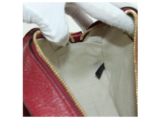Borsa di collaborazione GUCCI Micro GG Supreme Doraemon in PVC 574886 Auth YKZ711SAM Beige D'oro - vista 23