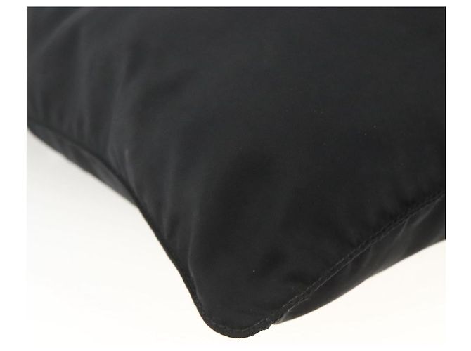 Borsa a Spalla PRADA Nylon Nero Argento Autentica BAZ203A - vista 17