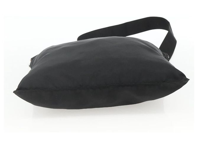 Borsa a Spalla PRADA Nylon Nero Argento Autentica BAZ203A - vista 5