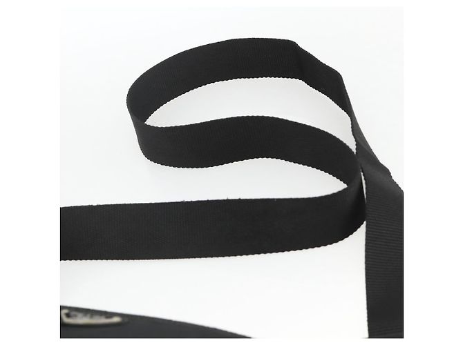 Borsa a Spalla PRADA Nylon Nero Argento Autentica BAZ203A - vista 8