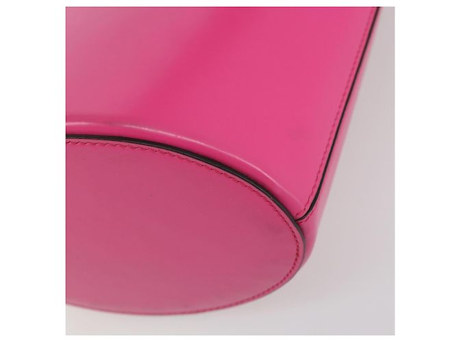 Borsa a Spalla Gancini in Pelle Rosa Oro Auth ARZ836A di Salvatore Ferragamo D'oro - vista 16