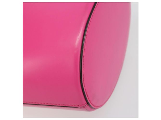 Borsa a Spalla Gancini in Pelle Rosa Oro Auth ARZ836A di Salvatore Ferragamo D'oro - vista 17