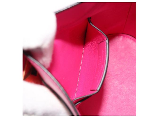 Borsa a Spalla Gancini in Pelle Rosa Oro Auth ARZ836A di Salvatore Ferragamo D'oro - vista 22