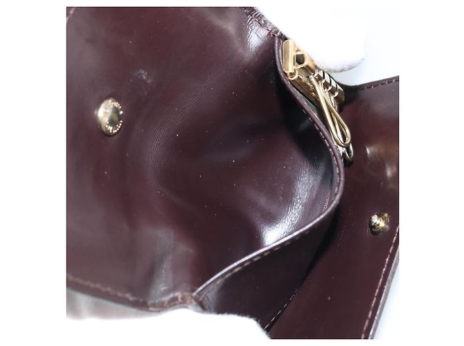 LOUIS VUITTON Vernis Multicles 4 Estojo para Chaves Amarrant M93517 LV Auth BA11523 Bordeaux - vista 11