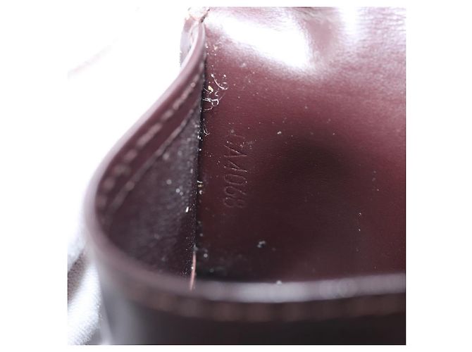 LOUIS VUITTON Vernis Multicles 4 Estojo para Chaves Amarrant M93517 LV Auth BA11523 Bordeaux - vista 12