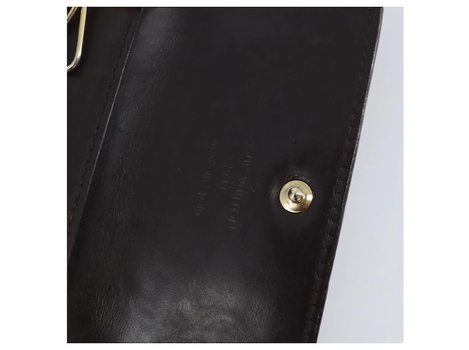 LOUIS VUITTON Vernis Multicles 4 Estojo para Chaves Amarrant M93517 LV Auth BA11523 Bordeaux - vista 19