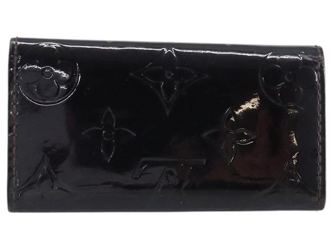 LOUIS VUITTON Vernis Multicles 4 Estojo para Chaves Amarrant M93517 LV Auth BA11523 Bordeaux - vista 2