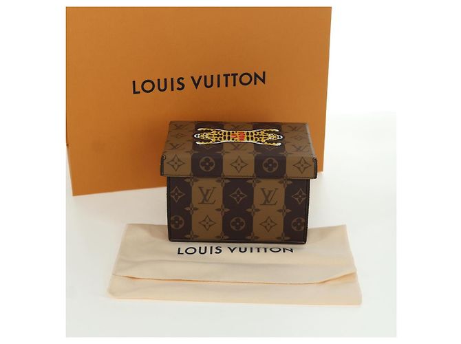 BOÎTE À BIJOUX MONOGRAM LOUIS VUITTON NIGO GI0718 LV Auth AMZ469SM Monogramme - vue 12