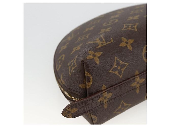 LOUIS VUITTON Pochette Cosmética Demi Ronde Monogram M47520 LV Auth ARZ812 Monogramma - vista 16