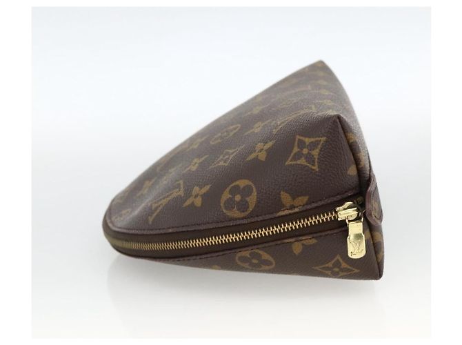 LOUIS VUITTON Pochette Cosmética Demi Ronde Monogram M47520 LV Auth ARZ812 Monogramma - vista 3