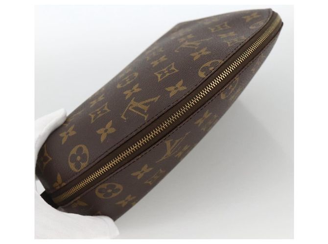 LOUIS VUITTON Pochette Cosmética Demi Ronde Monogram M47520 LV Auth ARZ812 Monogramma - vista 5