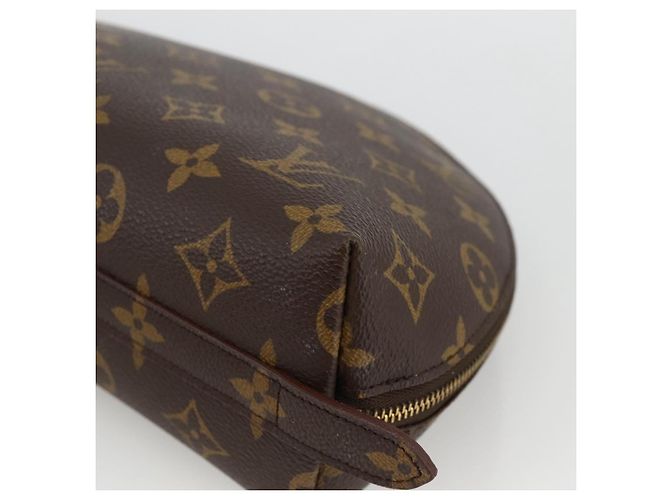 LOUIS VUITTON Pochette Cosmética Demi Ronde Monogram M47520 LV Auth ARZ812 Monogramma - vista 7