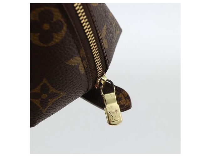 LOUIS VUITTON Pochette Cosmética Demi Ronde Monogram M47520 LV Auth ARZ812 Monogramma - vista 8