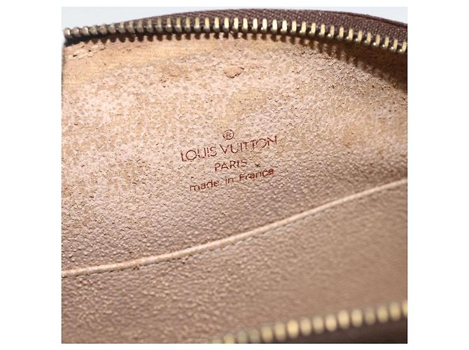 LOUIS VUITTON Pochette Cosmética Demi Ronde Monogram M47520 LV Auth ARZ812 Monogramma - vista 9