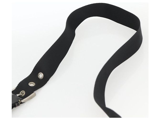 Borsa a Spalla PRADA Nylon Nero Argento Autentica ka3541 - vista 14