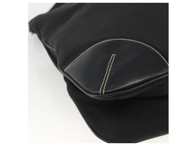 Borsa a Spalla PRADA Nylon Nero Argento Autentica ka3541 - vista 18