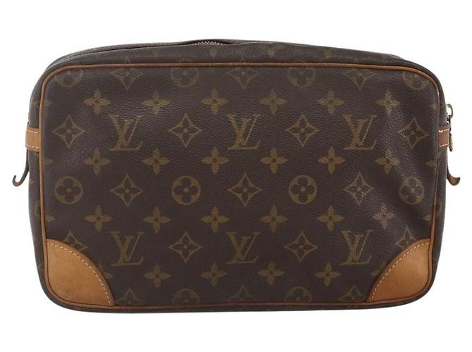 LOUIS VUITTON Clutch Compiegne 28 M51845 LV Auth BA11910 Monogramma - vista 2