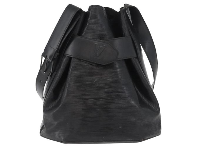 LOUIS VUITTON Epi Sac Depaule PM Borsa a Spalla Nera M80157 LV Auth bs34131 Nero - vista 13