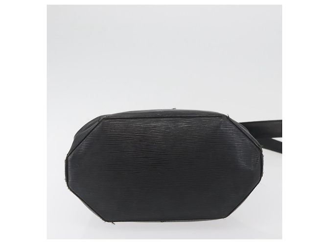 LOUIS VUITTON Epi Sac Depaule PM Borsa a Spalla Nera M80157 LV Auth bs34131 Nero - vista 5