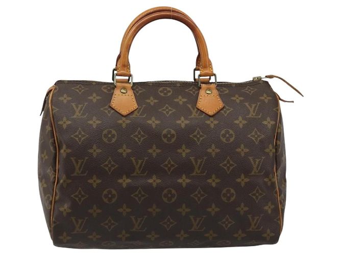 LOUIS VUITTON Borsa a Mano Monogram Speedy 30 M41526 LV Auth ka3623A Monogramma - vista 13