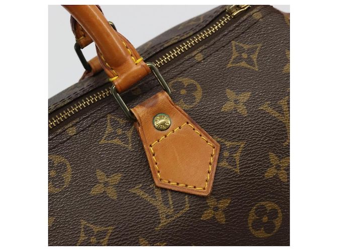 LOUIS VUITTON Borsa a Mano Monogram Speedy 30 M41526 LV Auth ka3623A Monogramma - vista 18