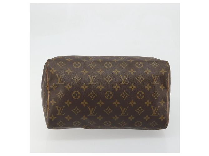 LOUIS VUITTON Borsa a Mano Monogram Speedy 30 M41526 LV Auth ka3623A Monogramma - vista 5