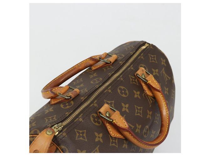 LOUIS VUITTON Borsa a Mano Monogram Speedy 30 M41526 LV Auth ka3623A Monogramma - vista 6