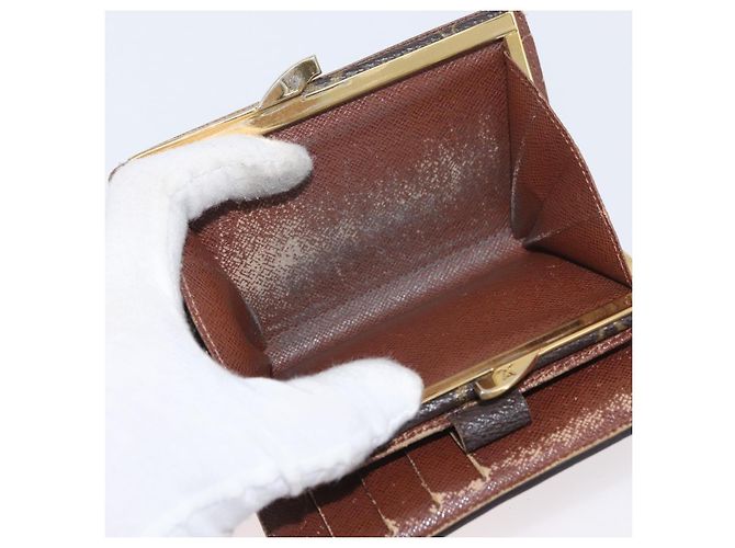 LOUIS VUITTON Monogram Porta Monete Viennese M61663 Auth BA11522 Monogramma - vista 11