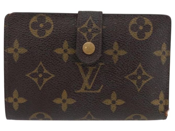 LOUIS VUITTON Monogram Porta Monete Viennese M61663 Auth BA11522 Monogramma - vista 13