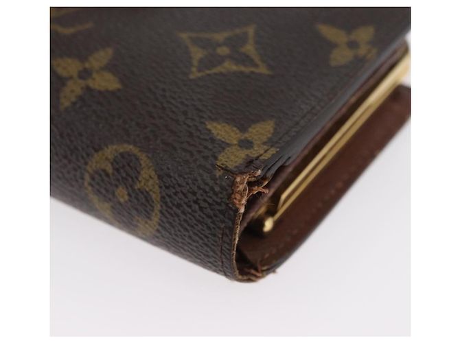 LOUIS VUITTON Monogram Porta Monete Viennese M61663 Auth BA11522 Monogramma - vista 7