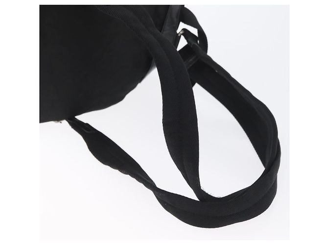 Zaino PRADA in nylon nero argento autentico 173583 - vista 8