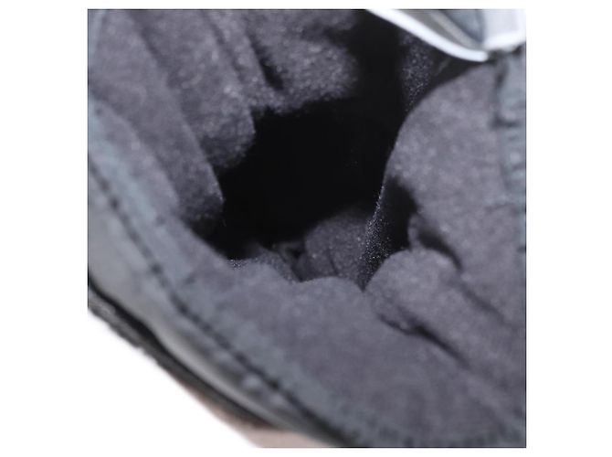 Guanti da sci GUCCI Web Sherry Line in nylon nero Auth 174408A - vista 8