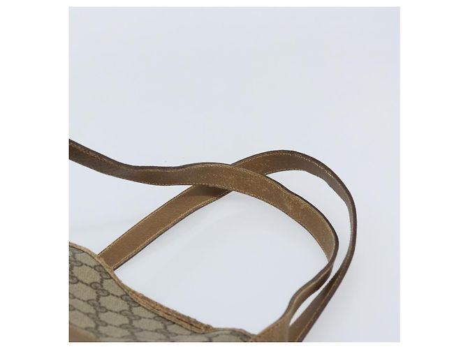 Gucci Borsa Tote GG Supreme in PVC Beige Oro 39 02 061 Auth BAZ223 - vista 8