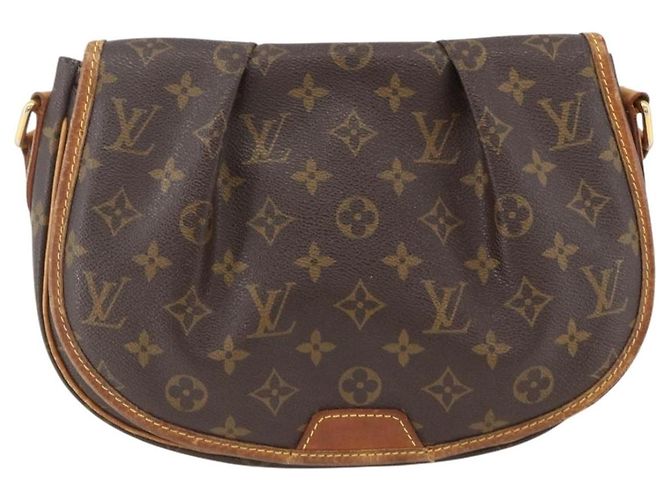 LOUIS VUITTON Borsa a Spalla Monogram Menilmontant PM M40474 LV Auth ARZ861 Monogramma - vista 13