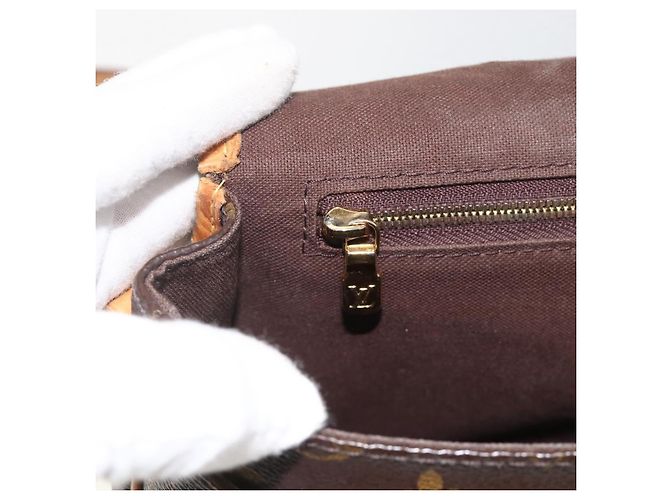 LOUIS VUITTON Borsa a Spalla Monogram Menilmontant PM M40474 LV Auth ARZ861 Monogramma - vista 20