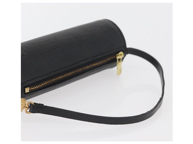 LOUIS VUITTON Pochette Soufflot Epi Nera LV Auth BA11601 Nero - vista 7