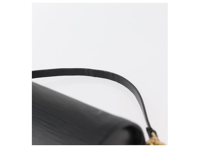 LOUIS VUITTON Pochette Soufflot Epi Nera LV Auth BA11601 Nero - vista 8
