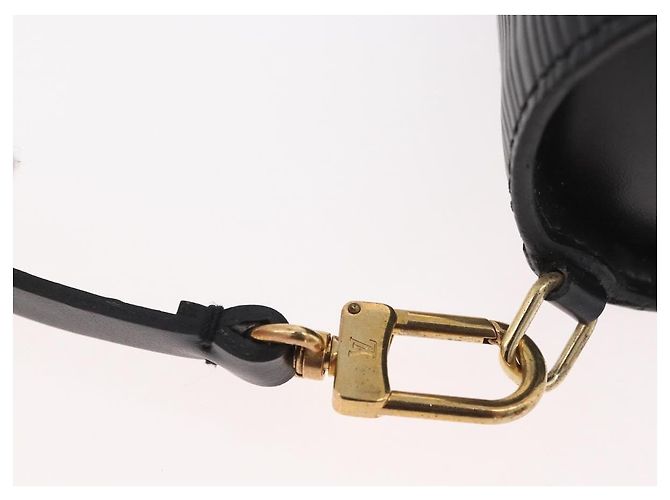 LOUIS VUITTON Pochette Soufflot Epi Nera LV Auth BA11601 Nero - vista 9