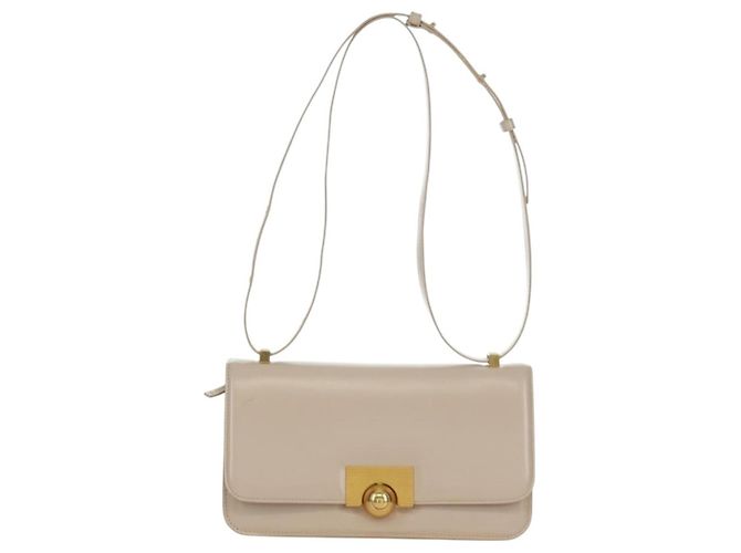 Borsa a Spalla in Pelle Rosa Oro Bottega Veneta Auth bs34206A D'oro - vista 13