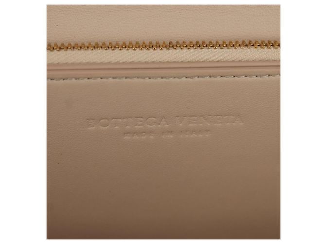 Borsa a Spalla in Pelle Rosa Oro Bottega Veneta Auth bs34206A D'oro - vista 21