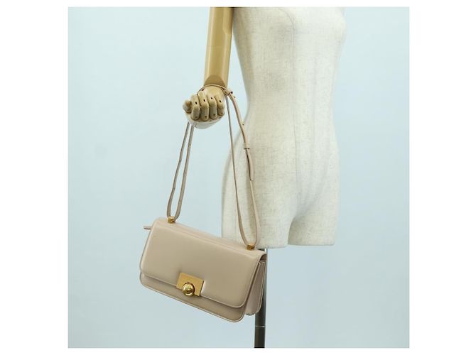 Borsa a Spalla in Pelle Rosa Oro Bottega Veneta Auth bs34206A D'oro - vista 26