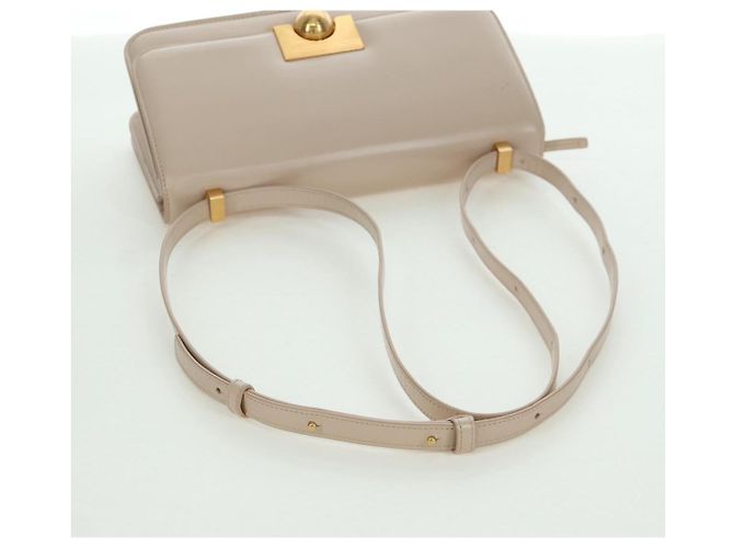 Borsa a Spalla in Pelle Rosa Oro Bottega Veneta Auth bs34206A D'oro - vista 7