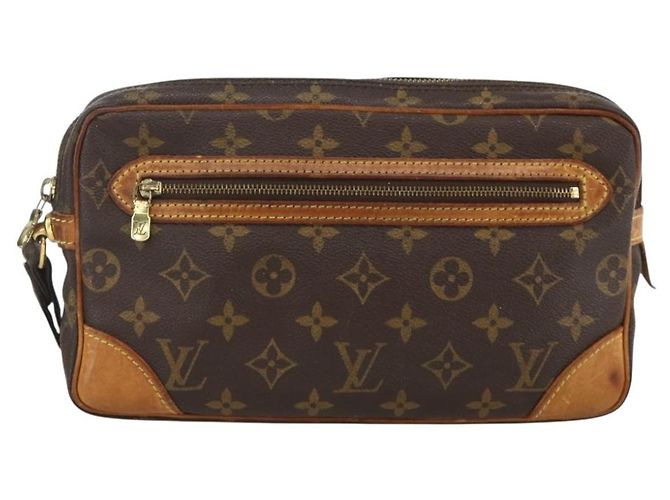 LOUIS VUITTON Clutch Marly Dragonne GM Monogram M51825 LV Auth BA11549 Monogramma - vista 13