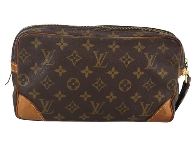 LOUIS VUITTON Clutch Marly Dragonne GM Monogram M51825 LV Auth BA11549 Monogramma - vista 2